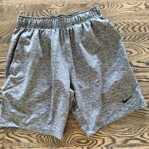 Nike Heather Gray Training Shorts